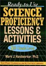 ReadytoUse Science Proficiency Lessons  Activities 8th Grade Level