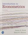 Introduction to Econometrics Plus MyLab Economics with Pearson eText  Access Card Package