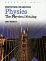 Physics The Physical Setting  Brief Review for New York