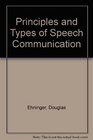Principles and types of speech communication