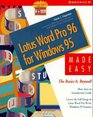 Lotus Word Pro 96 for Windows 31 Made Easy The Basics  Beyond