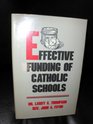 Effective Funding of Catholic Schools