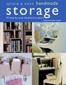 Quick  Easy Handmade Storage 23 Stepbystep Weekend Projects