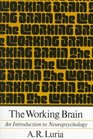 Working Brain An Introduction to Neuropsychology