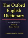 Oxford English Dictionary Edition Volume 6