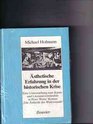 Asthetische Erfahrung in der historischen Krise Eine Untersuchung zum Kunst und Literaturverstandnis in Peter Weiss Roman Die Asthetik des Widerstands  zur deutschen Literatur