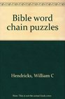 Bible word chain puzzles