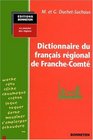 Dictionnaire du franais rgional de FrancheComt