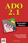 ADO 21 Programmer's Reference