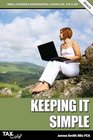Keeping It Simple Small Business Bookkeeping Cash Flow Tax  Vat