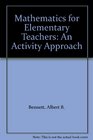 Mathematics for Elementary Teachers An Activity Approach