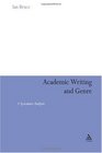Academic Writing and Genre A Systematic Analysis