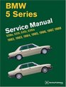 Bmw 5-Series: Service Manual, 1982, 1983, 1984, 1985, 1986, 1987, 1988 : 528E, 533I, 535I, 535Is (BMW)