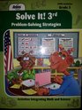 Solve It 3rd grade ProblemSolving Strategies