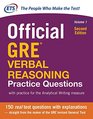 Official GRE Verbal Reasoning Practice Questions Second Edition