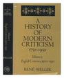 A History of Modern Criticism 17501950  English Criticism 19001950