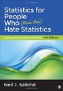 Statistics for People Who  Hate Statistics Using Microsoft Excel 2016