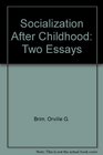 Socialization After Childhood Two Essays