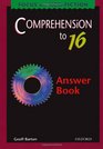 Comprehension to GCSE Answer Book