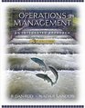 Operations Management An Integrated Approach