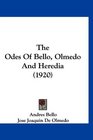 The Odes Of Bello Olmedo And Heredia