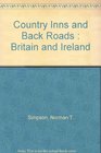 Country Inns and Back Roads  Britain and Ireland