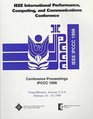 Performance Computing and Communications Conference 1998 IEEE International