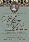 Selected Spiritual Writings of Anne Dutton EighteenthCentury BritishBaptist Woman Theologian Volume 7 Words of Grace