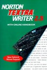 Norton Textra Writer 25 With Online Handbook with 525 Disk