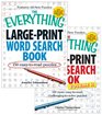 The Everything Large Print Word Search Bundle  Vol I and II