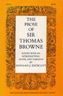 The Prose of Sir Thomas Browne