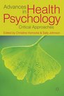 Advances in Health Psychology Critical Approaches