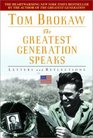 The Greatest Generation Speaks : Letters and Reflections