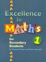 Excellence in Maths for Secondary Students Book 1