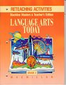 Language Arts Today Blackline MastersTeacher's Edition