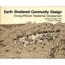 Earth Sheltered Community Design EnergyEfficient Residential Development