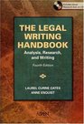 The Legal Writing Handbook Analysis Research And Writing