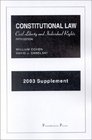 2003 Supplement to Constitution Law