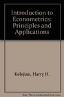 Introduction to Econometrics Principles and Applications