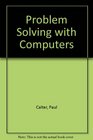 Problem Solving with Computers