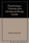 Psychology Themes and Variations/Study Guide