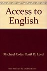 Access to English Starting Out Workbook A