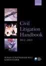 Civil Litigation Handbook 20122013