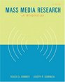 Mass Media Research: An Introduction (with InfoTrac) (Wadsworth Series in Mass Communication and Journalism)