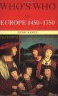 Who's Who in Europe 14501750