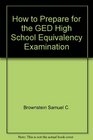 How to prepare for the GED high school equivalency examination