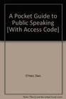 Pocket Guide to Public Speaking  2e  VideoCentral Public Speaking