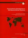 Financial Sector Development in SubSaharan African Countries