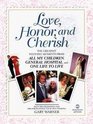Love Honor and Cherish The Greatest Wedding Moments from All My Children General Hospital and One Life to Live