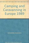 AA Camping  Caravanning Europe 1989